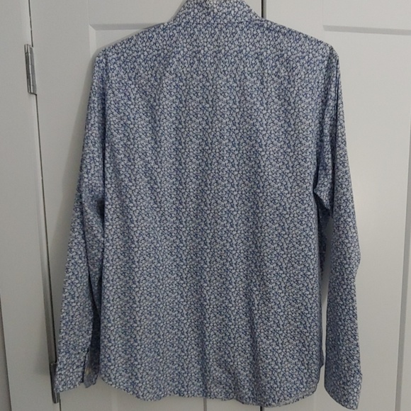 Banana Republic mens floral print shirt size Large - Picture 2 of 4